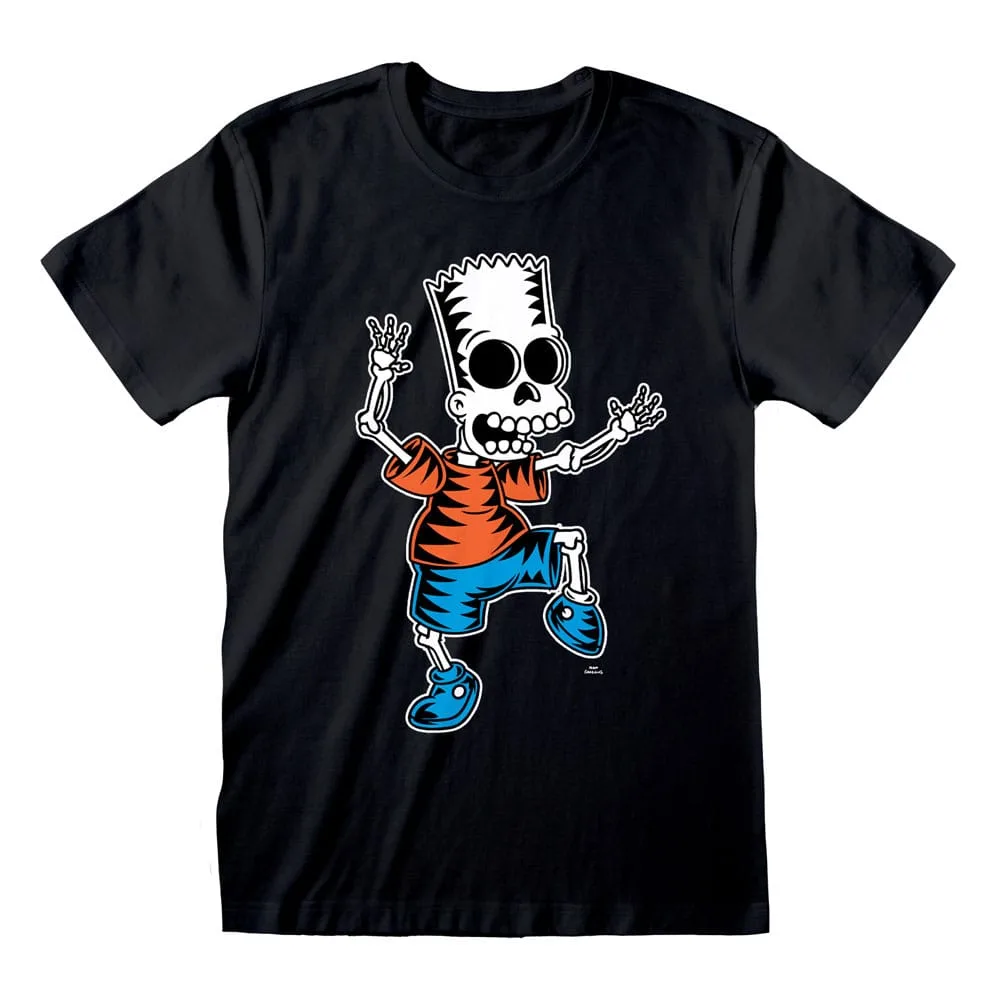 The Simpsons T-Shirt – Skeleton Bart Size L