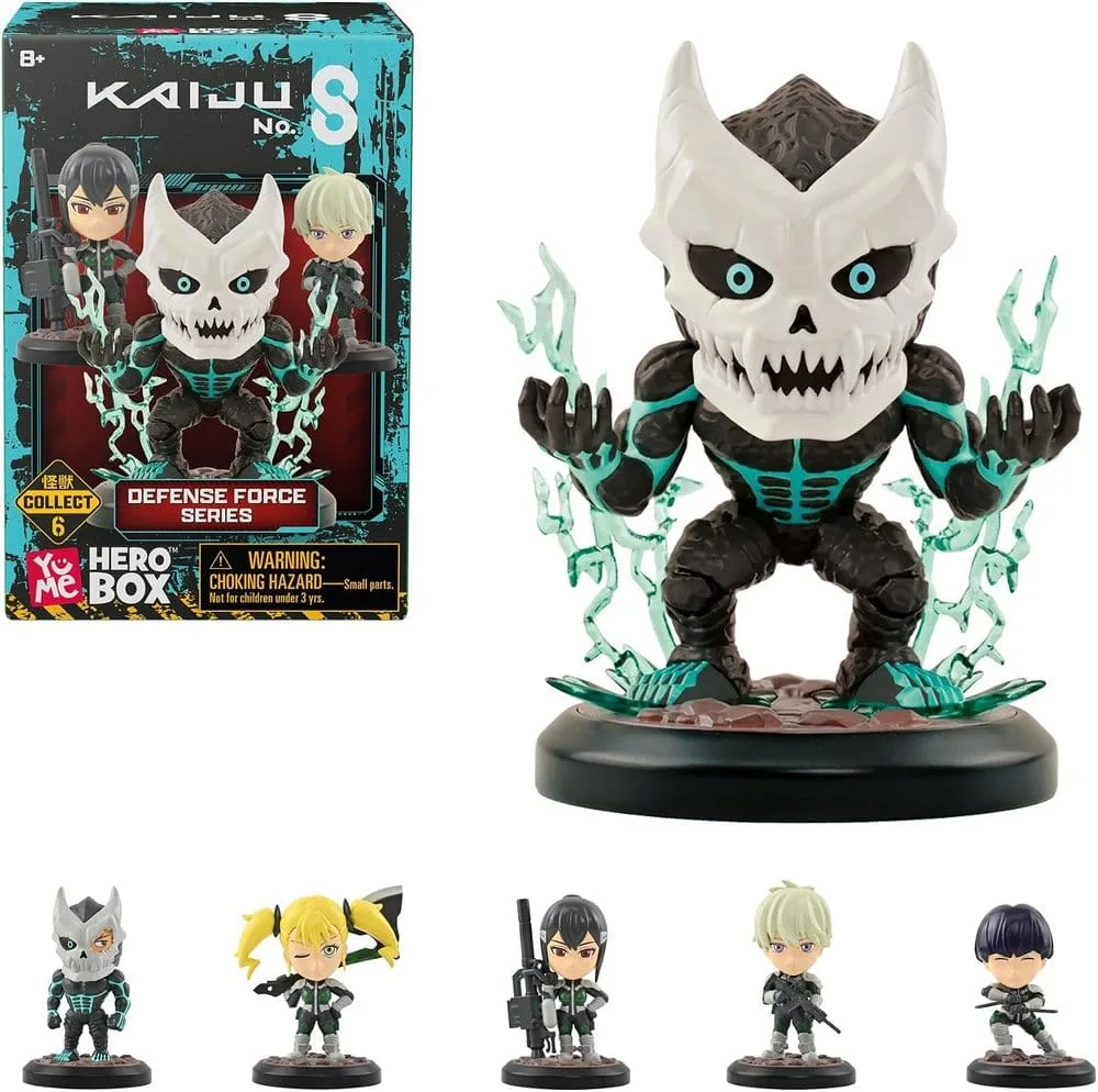 Kaiju No. 8 Mini Figure Display – Hero Box Combat Series 12-Pack
