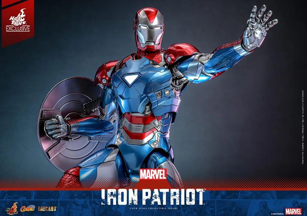 Marvel Action Figure – Iron Patriot Hot Toys Exclusive 1/6 32 cm 12