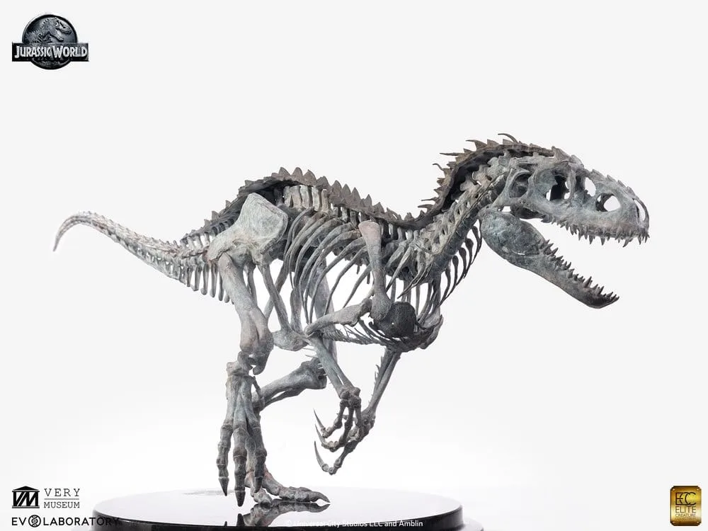 Jurassic World Statue – Indominus Rex Skeleton Bronze 24 cm