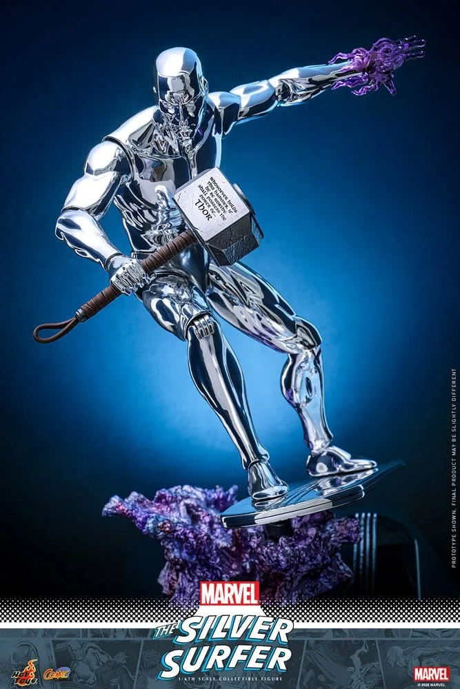 Marvel Action Figure – Silver Surfer 1/6 Scale 32 cm 15