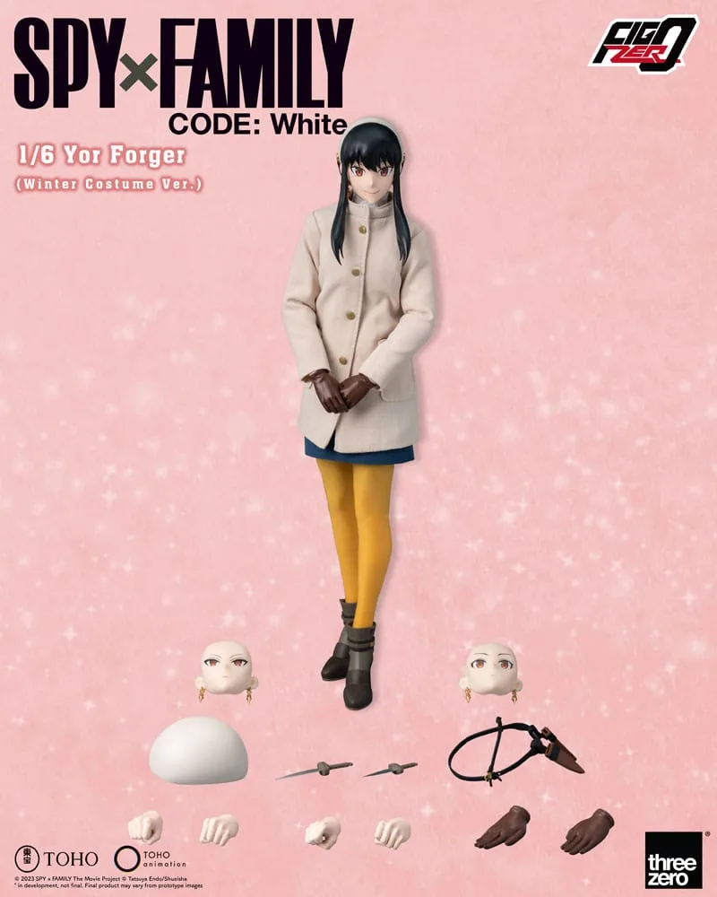 Spy x Family Action Figure – Yor Forger Winter Costume 2