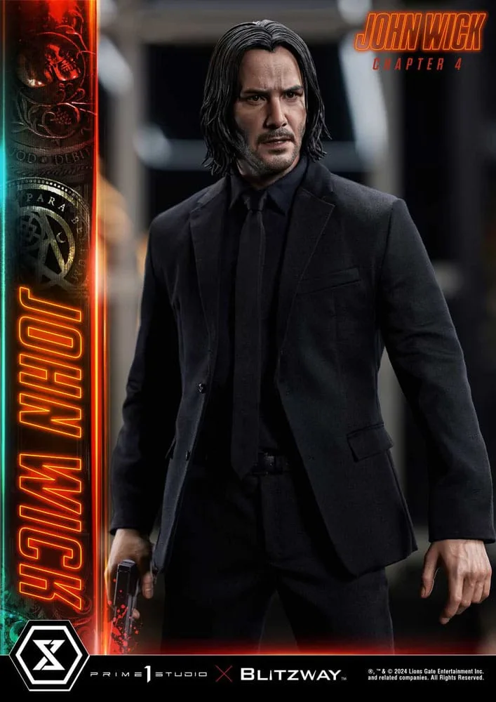 John Wick Chapter 4 Statue – Premium Masterline 1:4 54 cm 16