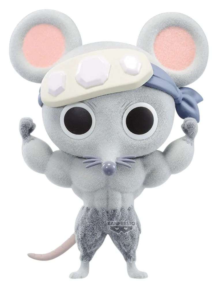 Demon Slayer Figure – Fluffy Puffy Muscular Mice Version A 7 cm