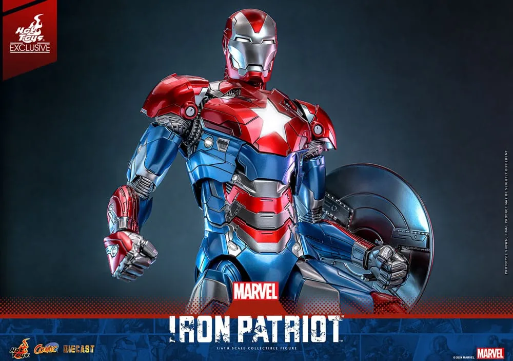 Marvel Action Figure – Iron Patriot Hot Toys Exclusive 1/6 32 cm 14