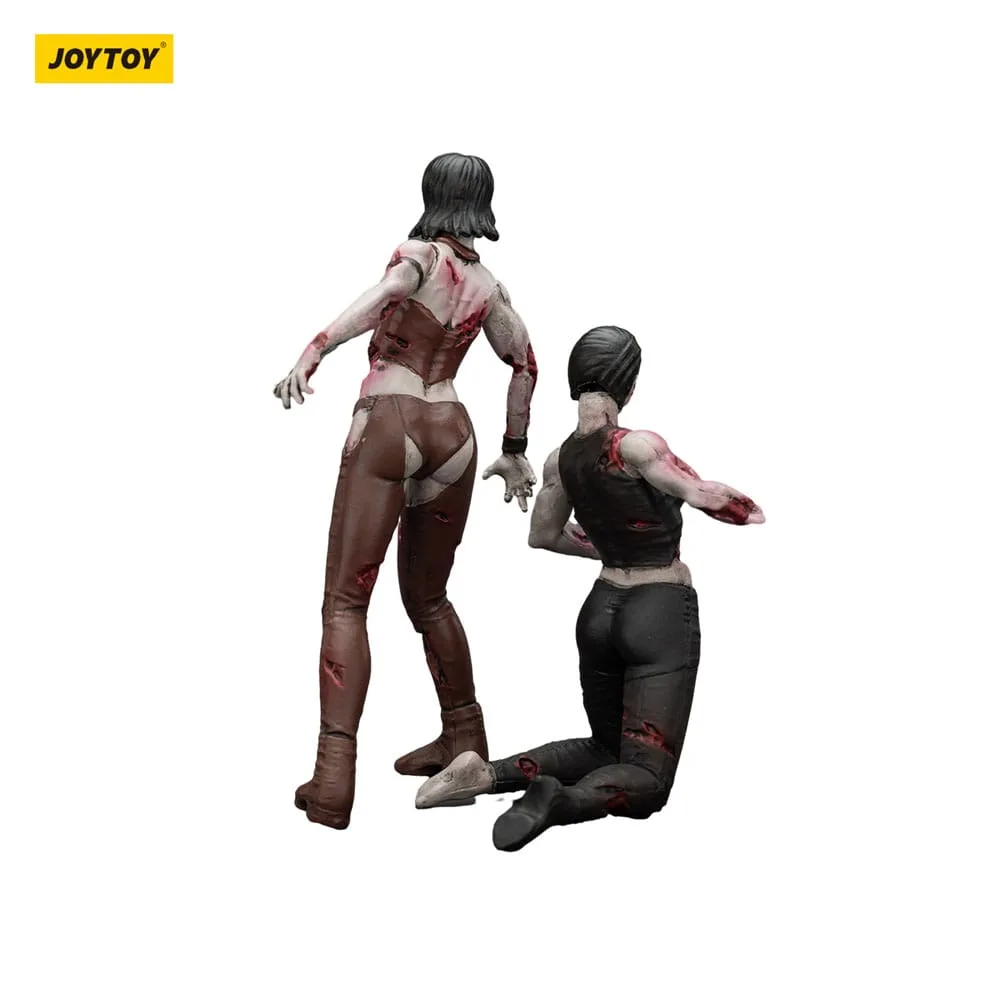 Zombie Dark Source Action Figures – Female Wrestlers 2-Pack 8 cm 7