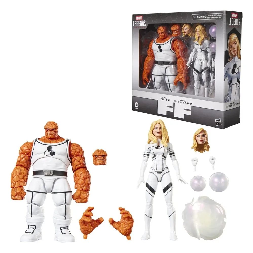 Marvel Action Figure Set – Future Foundation Thing & Invisible Woman 3