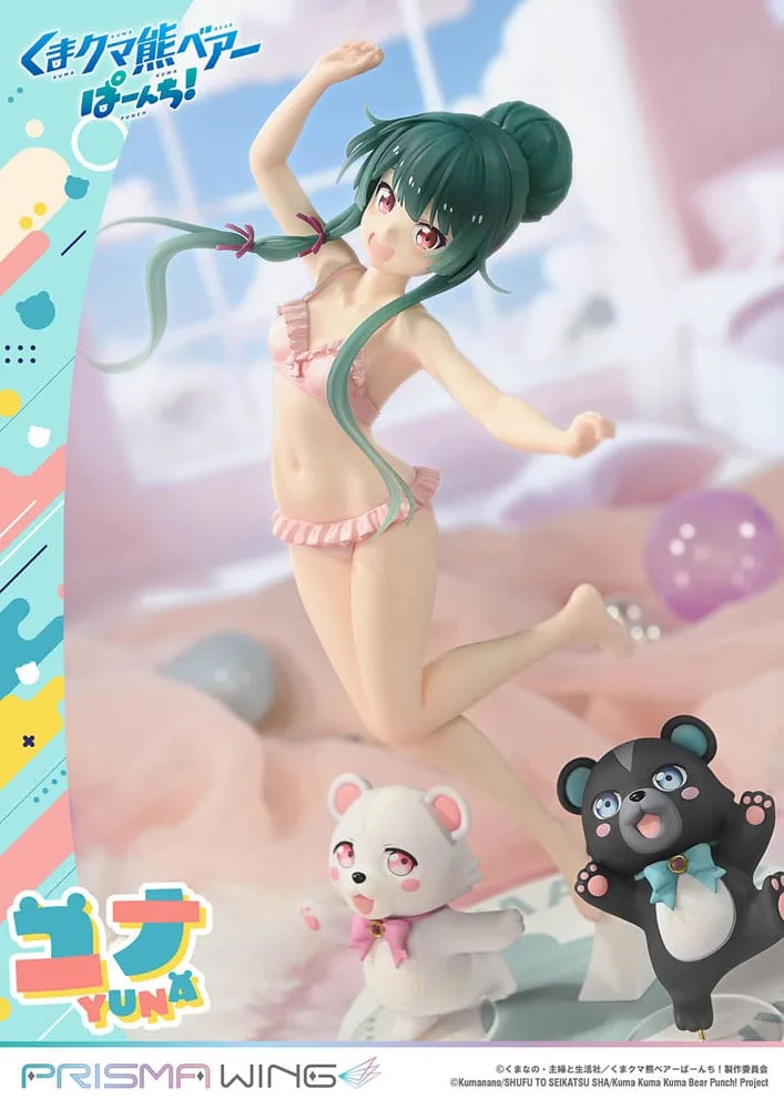 Kuma Kuma Kuma Bear Punch Statue – Yuna Prisma Wing 28 cm 23