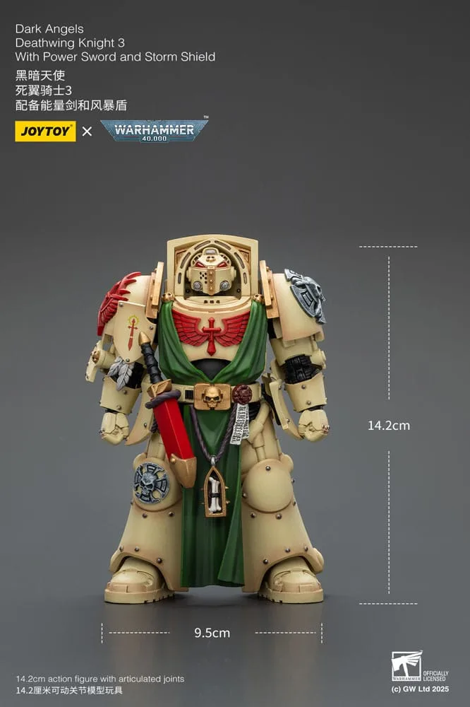 Warhammer 40,000 Action Figure – Deathwing Knight 3 14 cm 2