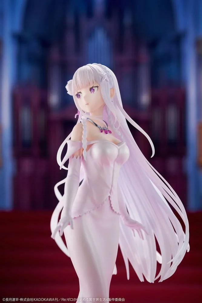 Re:ZERO Figure – Emilia Wedding Dress 24 cm 12