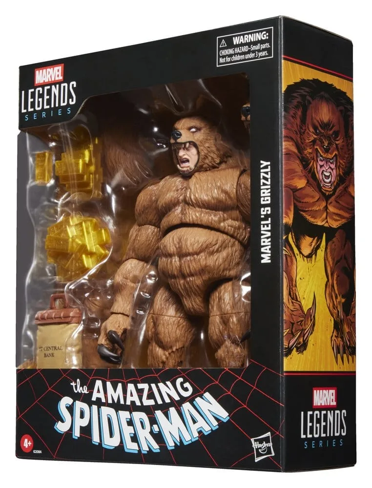 Spider-Man Action Figure – Marvel Legends Grizzly 15 cm 6