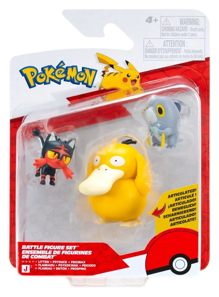 Pokémon Action Figures – Battle Figure 3-Pack Assortment Version 29 4