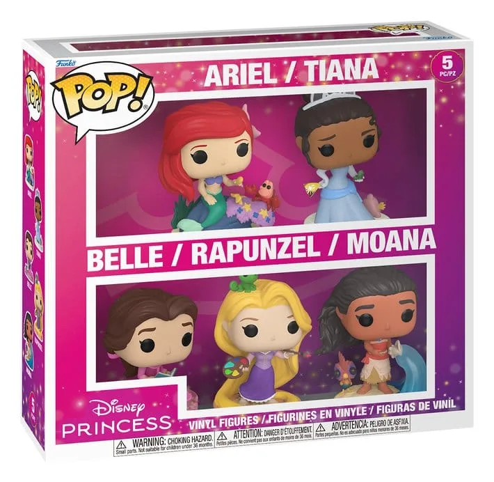 Disney Vinyl Figures – Princess Funko Pop 5-Pack 8.6–12.4 cm 2