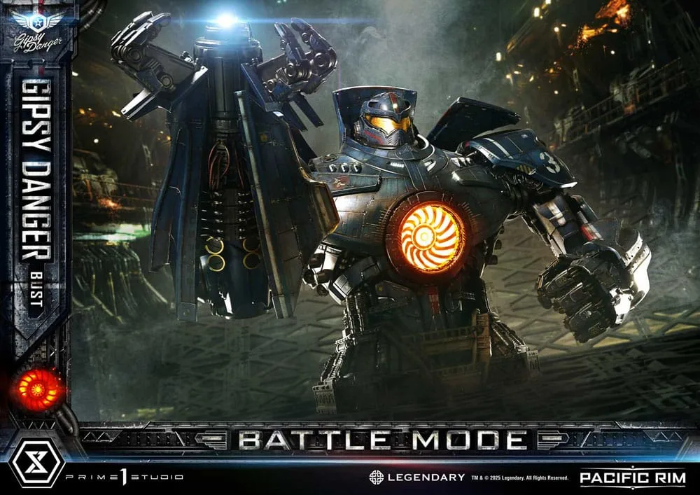 Pacific Rim Bust – Gipsy Danger Battle Mode 75 cm 13