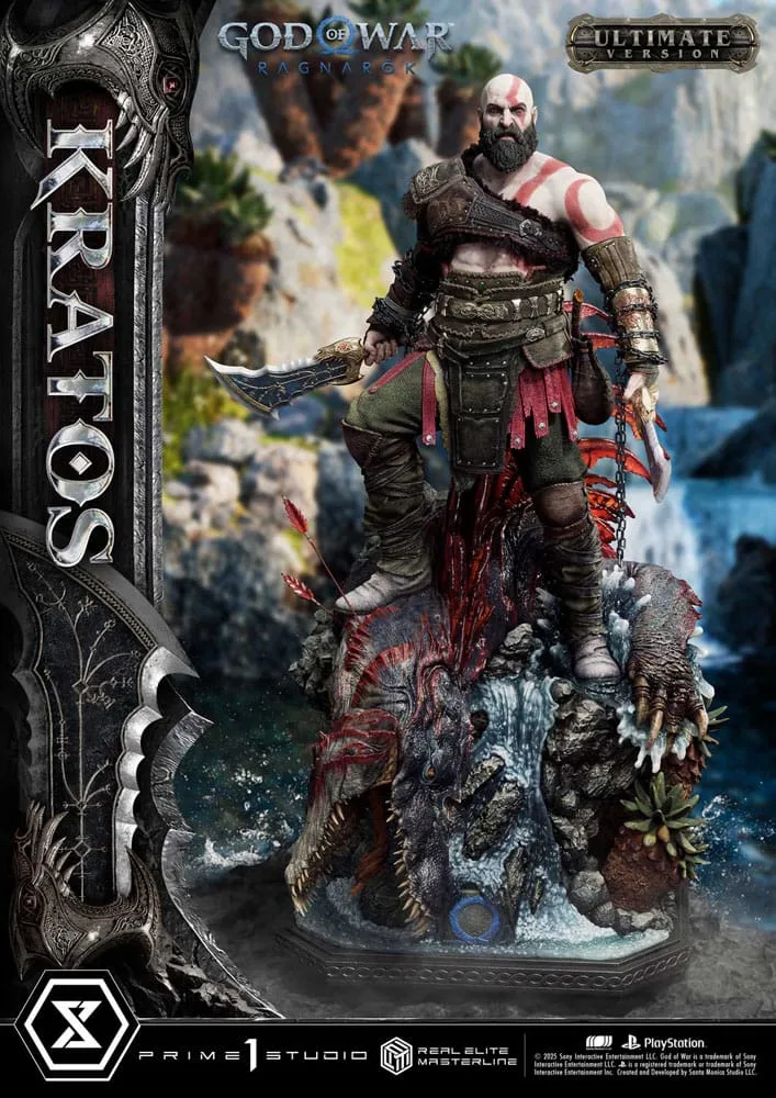 God of War Ragnarok Statue – Kratos Ultimate Bonus 95 cm 8