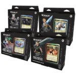 Magic the Gathering Commander Decks – Final Fantasy Display of 4 1
