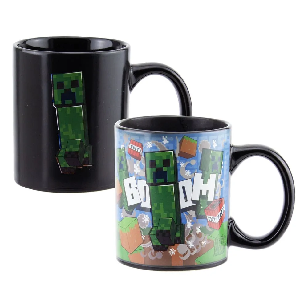 Minecraft Heat Change Mug – Creeper