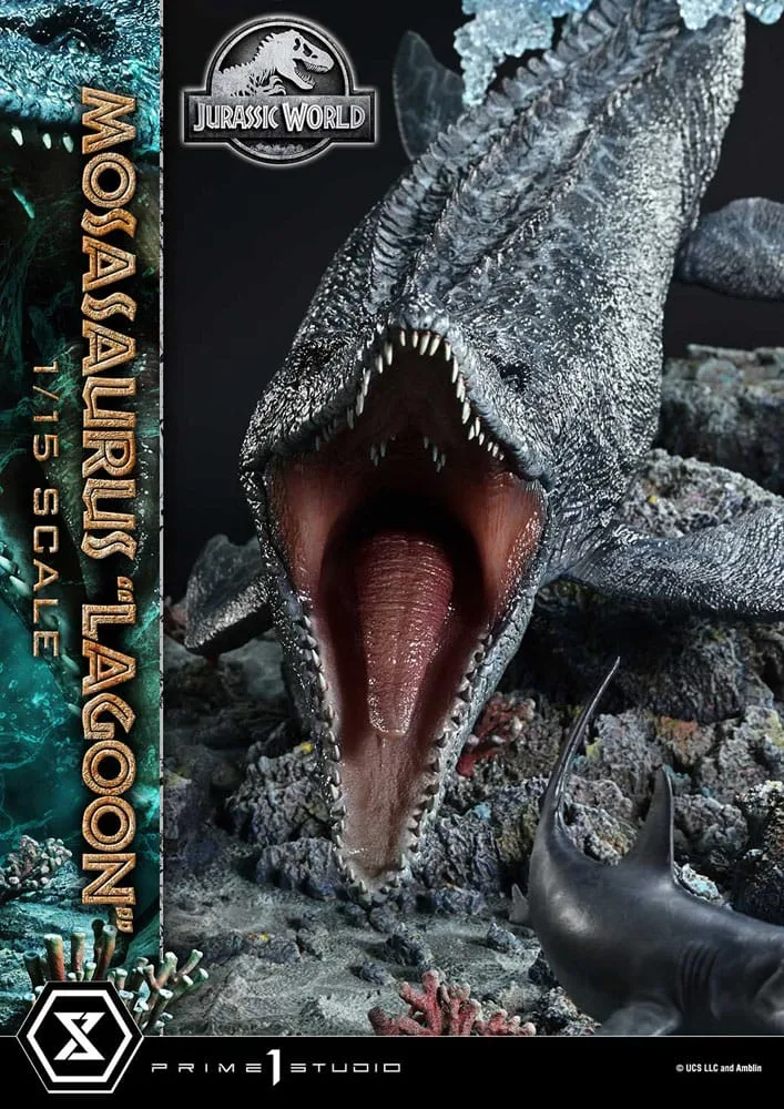Jurassic World Statue – Mosasaurus Lagoon Bonus Version 57 cm 19