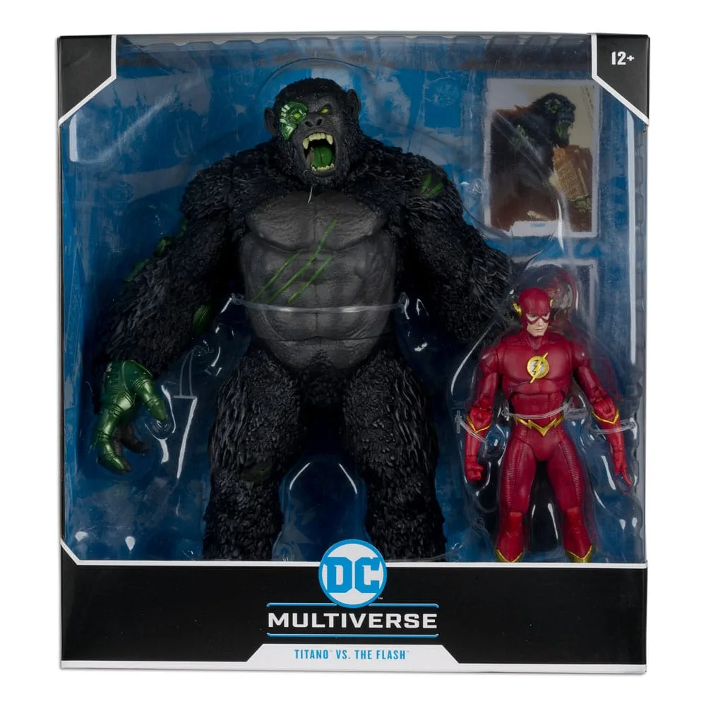 DC Multiverse Action Figure Set – Flash vs Titano 2-Pack 9