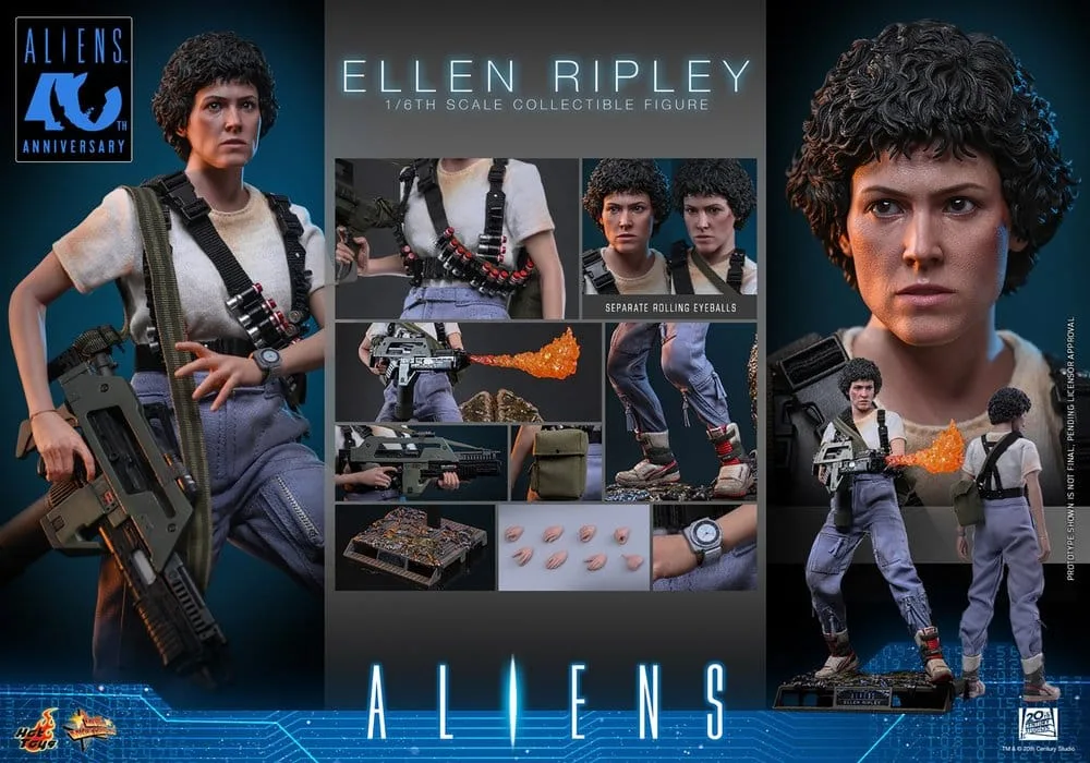 Aliens Action Figure – Movie Masterpiece Ellen Ripley 30 cm 12