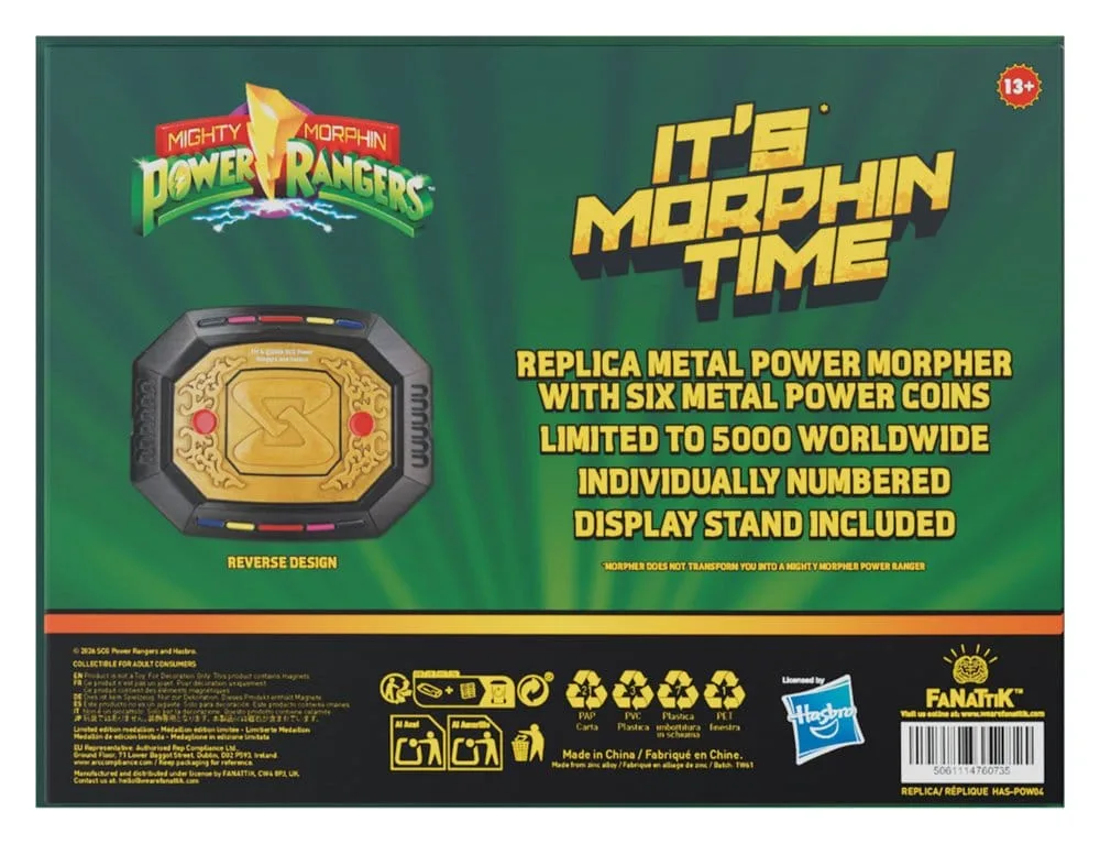 Power Rangers Replica – Interchangeable Power Morpher 7 x 9 cm 6