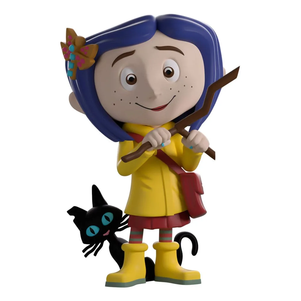 Coraline Vinyl Figure – Youtooz Yellow Raincoat 11 cm