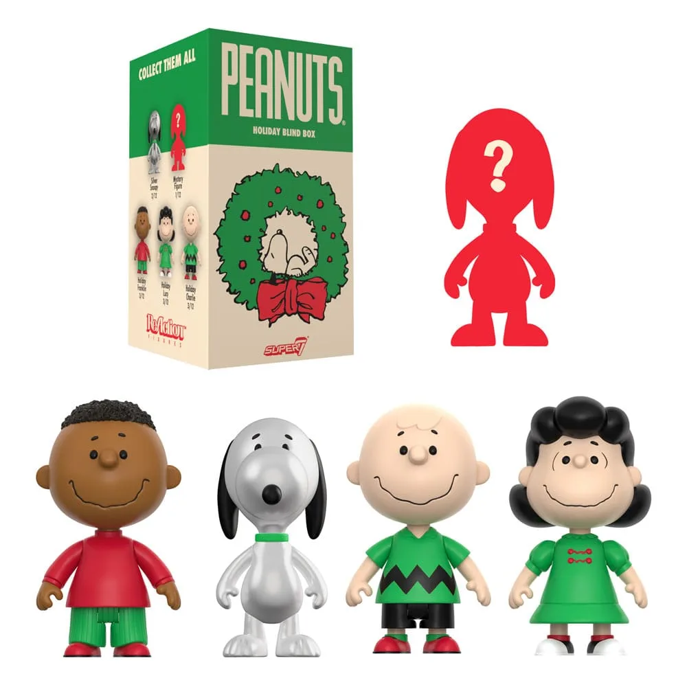 Peanuts ReAction Figures – Wave 08 Holiday 12-Pack 10 cm 10