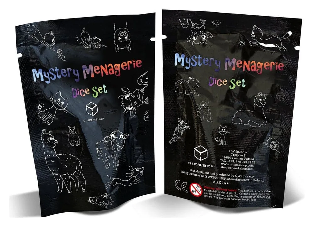 Mystery Menagerie Dice Box – Q Workshop 12 Sets 3