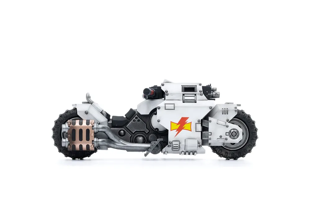 Warhammer 40K Vehicle – White Scars Raider Combat Bike 22 cm 7