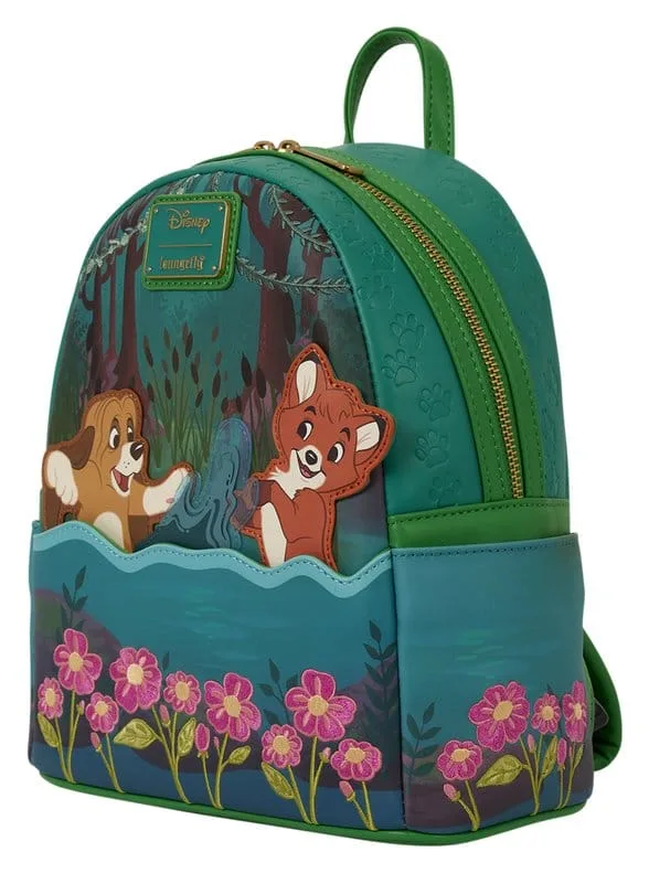 The Fox and the Hound Mini-Rucksack – Loungefly 22 x 11 x 26 cm 4