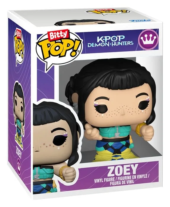 KPop Demon Hunters Vinyl Figure – Bitty Pop Stages Zoey 2.5 cm 6