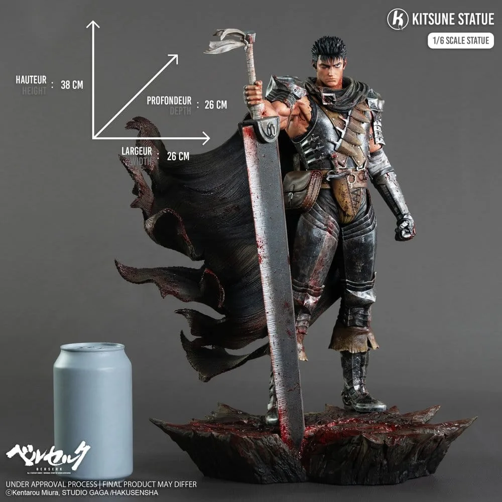 Berserk Statue – Kitsune Guts 1/6 38 cm 7