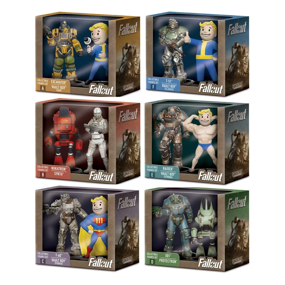 Fallout Mini Figures – 6 Two-Packs 7 cm