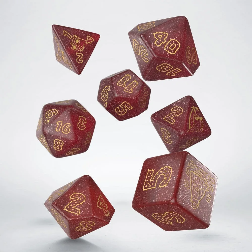 Capybara Dice Set – Chillo 7 Pieces