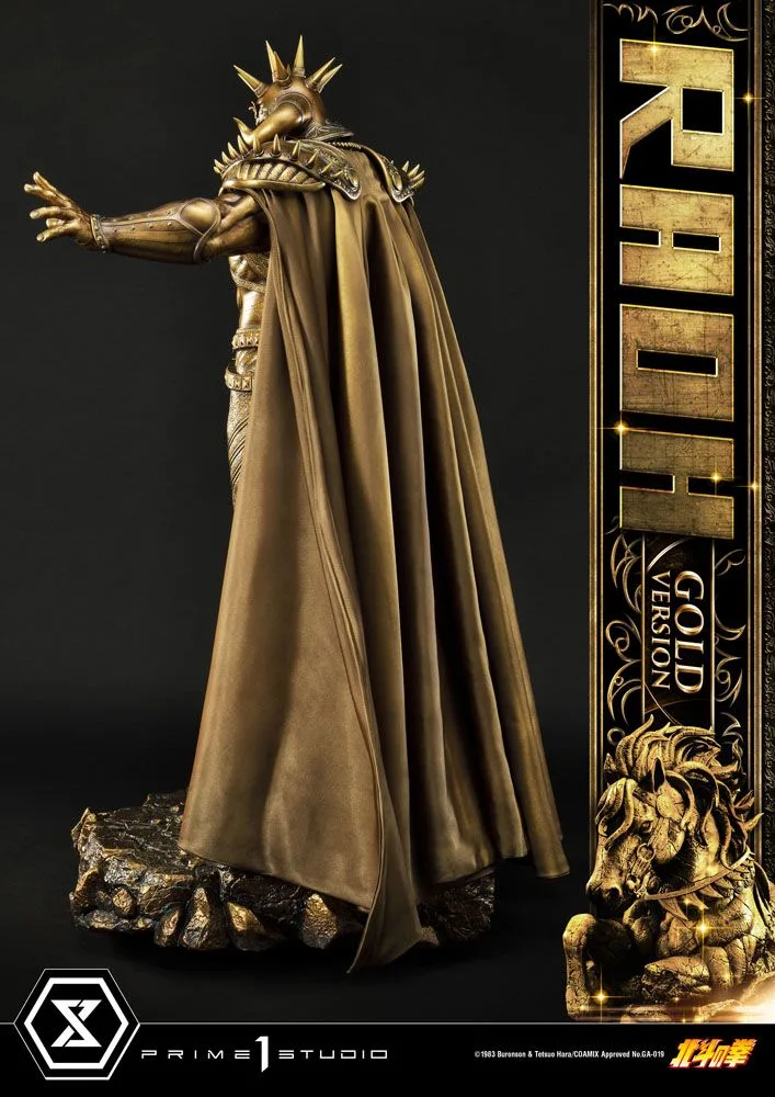 Fist of the North Star Statue – Raoh Gold Version 78 cm 4