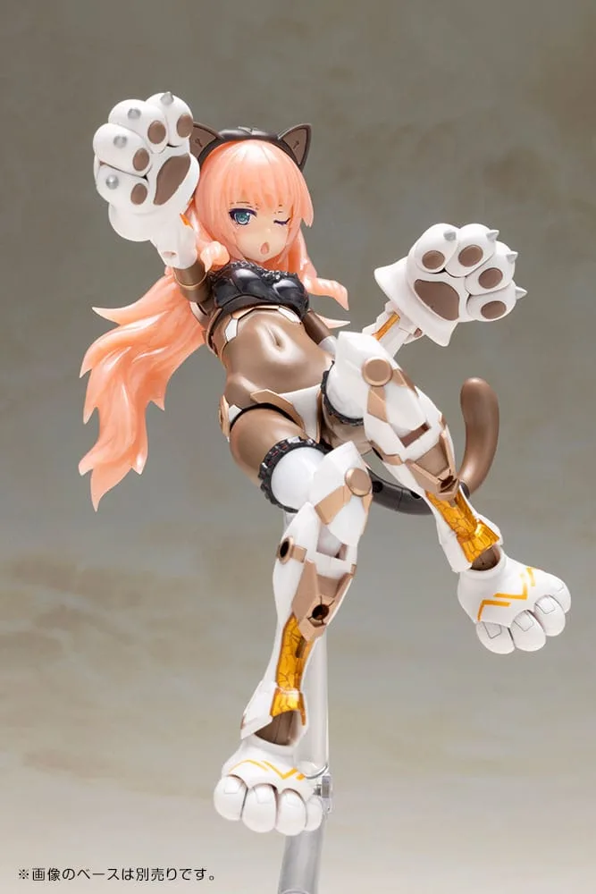 Frame Arms Girl Model Kit – Durga I Cat Armor Calico 16 cm 13