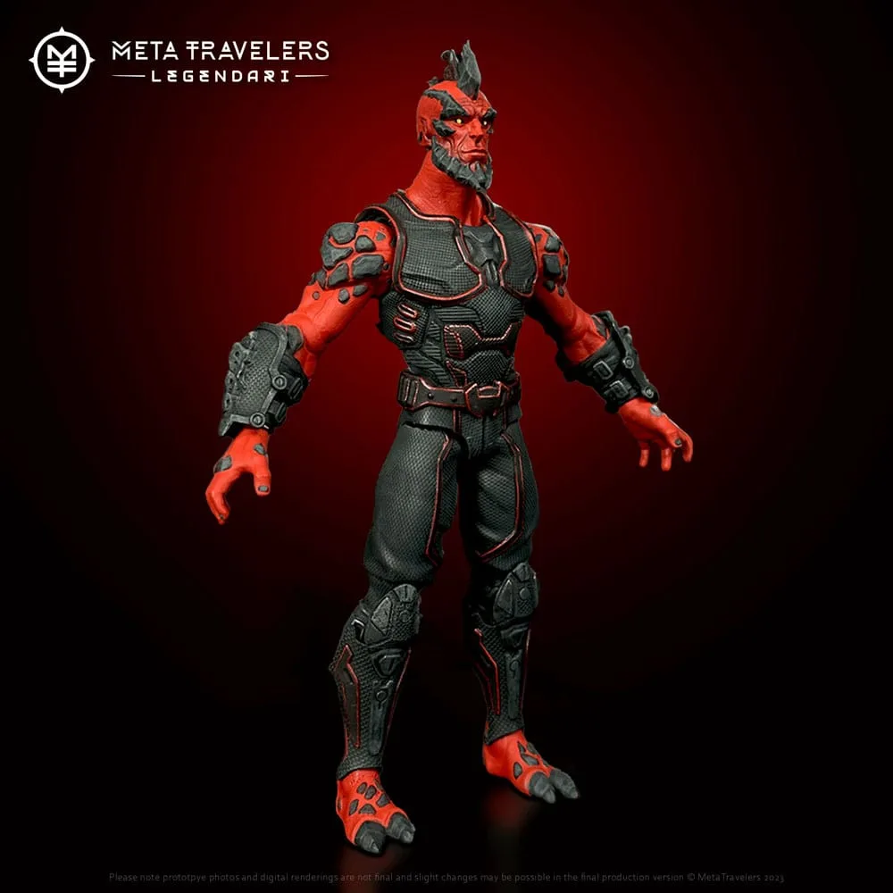 Legendari Action Figure – Crimson Enforcer 1/10 18 cm 2