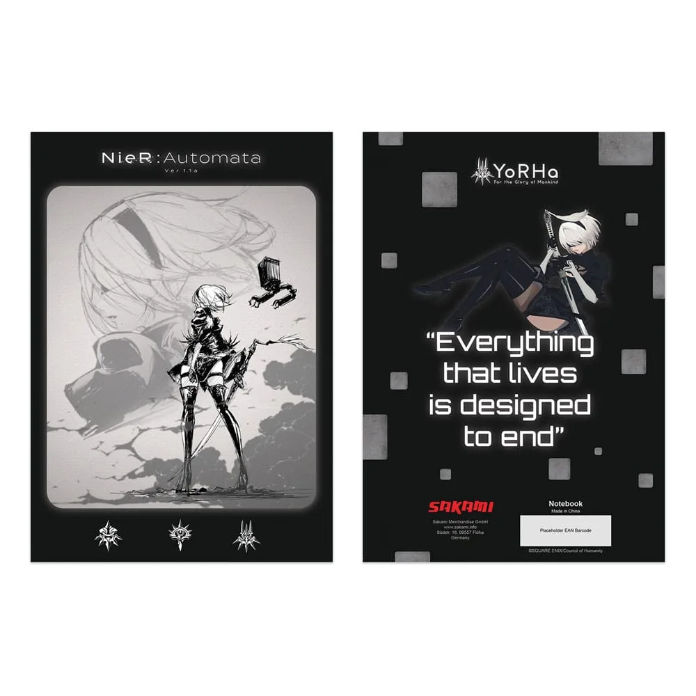 NieR: Automata Ver1.1a notitieboek – A5 2
