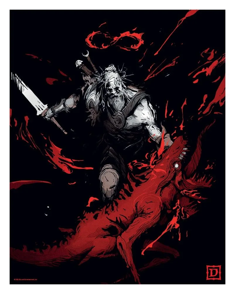 Diablo Art Print Set – Five Limited Edition Prints 36 x 28 cm 3