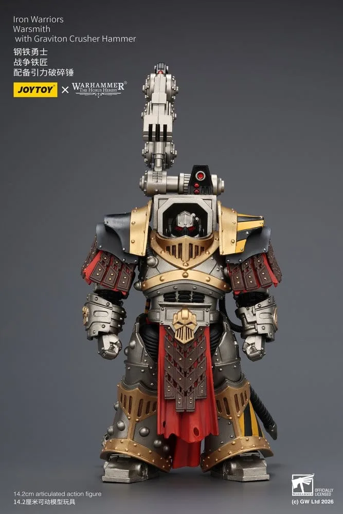 Horus Heresy Action Figure – Iron Warriors Warsmith 14.2 cm 10
