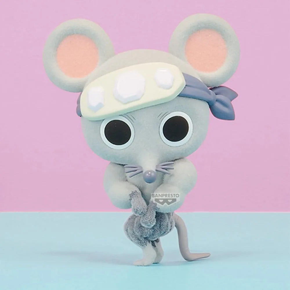 Demon Slayer PVC Figure – Fluffy Puffy Muscular Mice Version B 7 cm 2