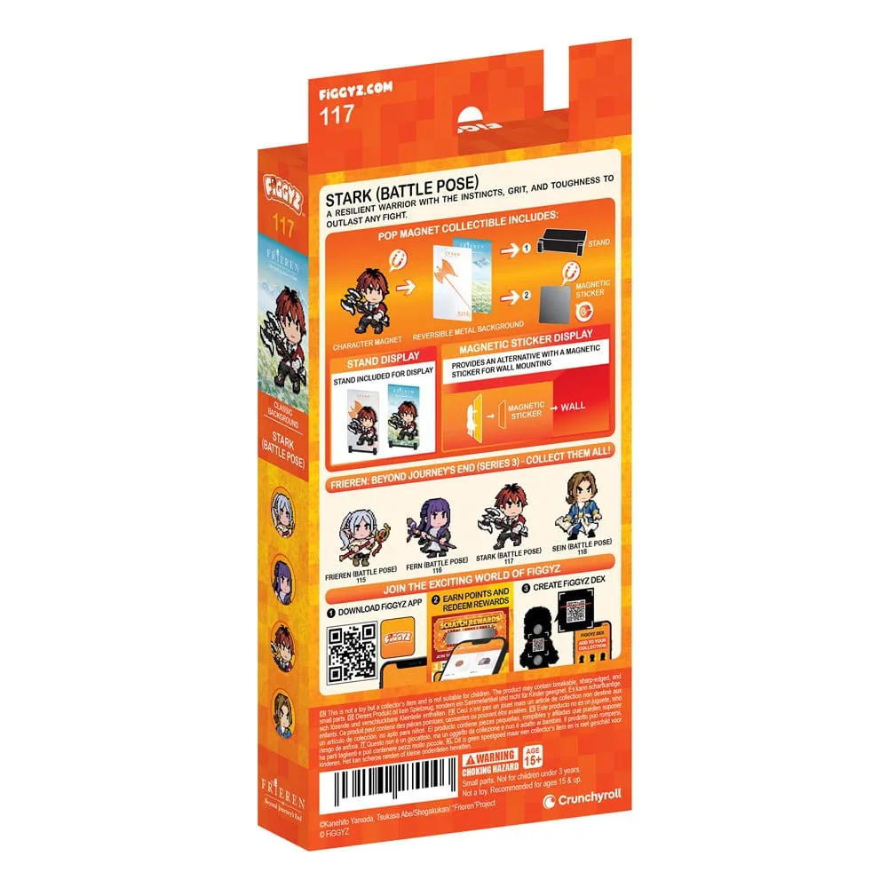 Frieren Magnet – FiGGYZ Stark Battle Pose 11 cm 4