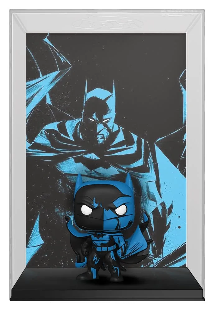 DC Comics Pop Comic Covers Figure – Batman Black and Blue 9 cm