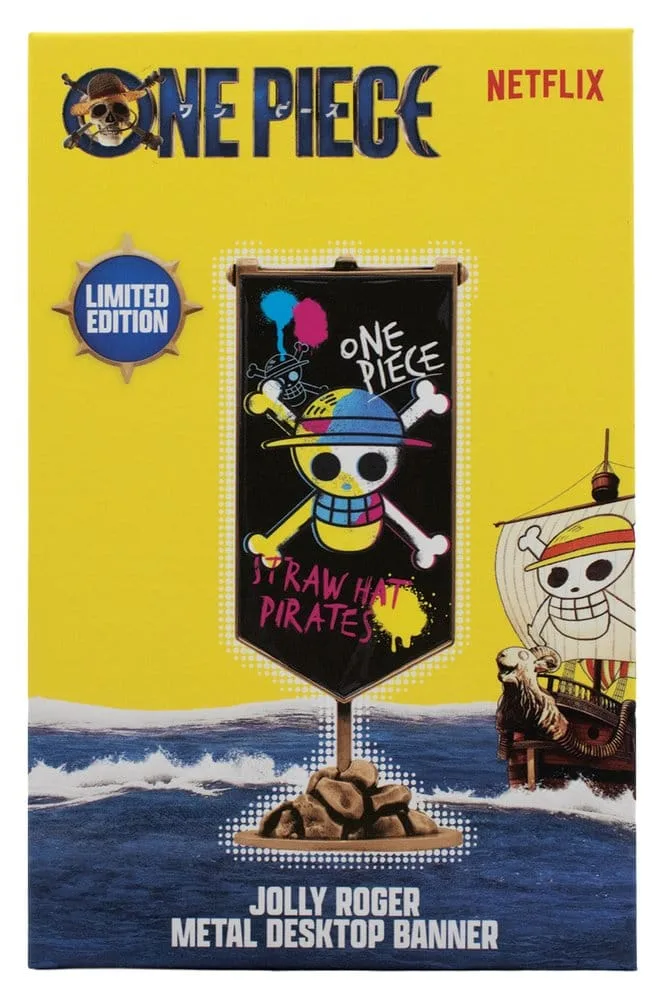 One Piece Metal Banner – Straw Hat Pirates 11 x 6 cm 7