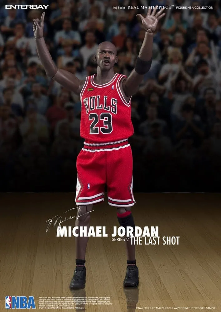 NBA Action Figure – Michael Jordan Road Jersey 1/6 Scale 33 cm
