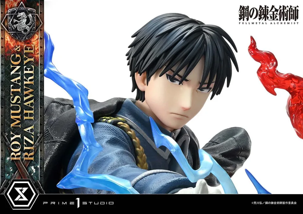 Fullmetal Alchemist Statue – Roy Mustang & Riza Hawkeye 50 cm 7