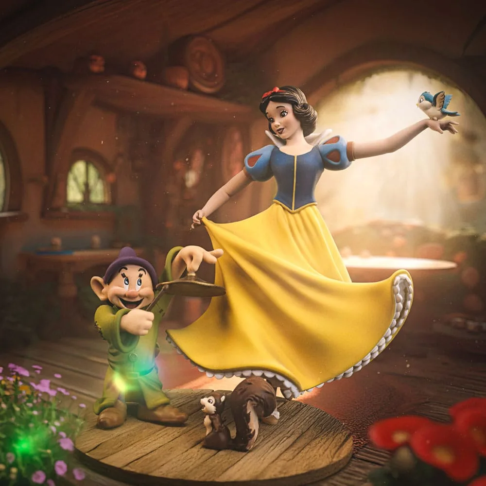 Disney Art Scale Statue – Snow White and Dopey 1/10 21 cm 3