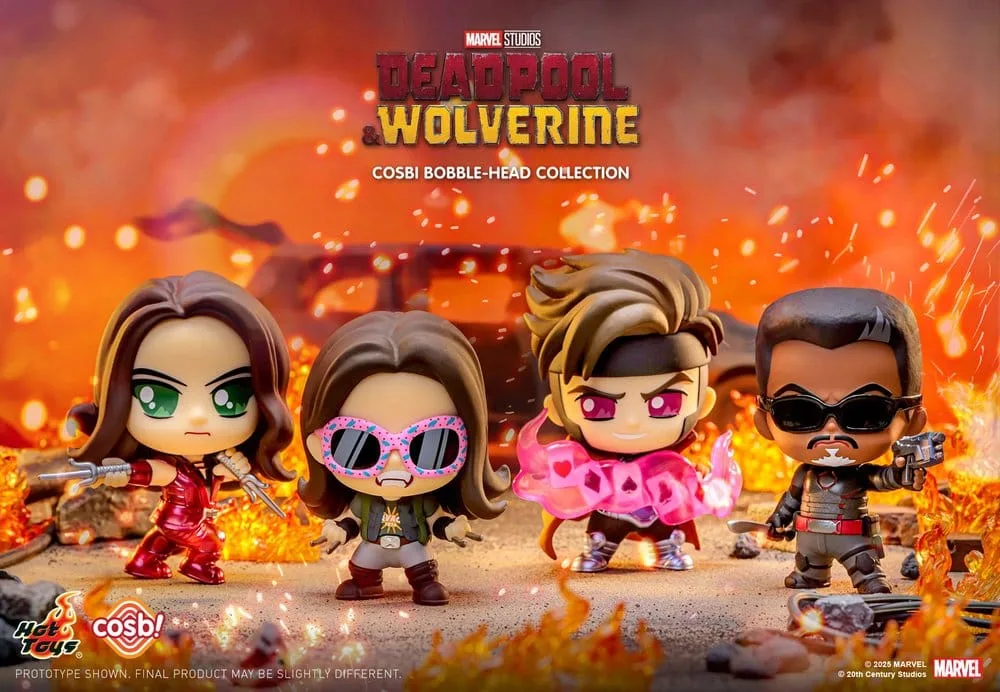 Deadpool & Wolverine Cosbi Figures – Series 2 Blind Box Display 9 cm 13