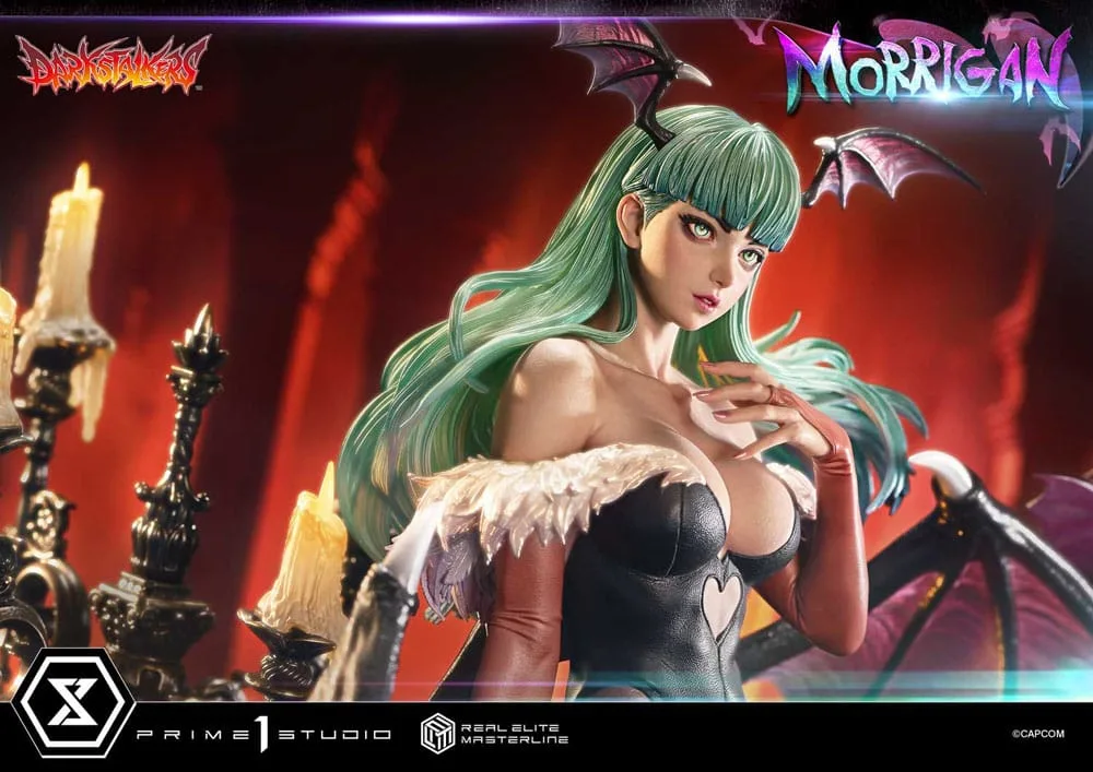 Darkstalkers Statue – Real Elite Masterline Morrigan 1:4 55 cm 4