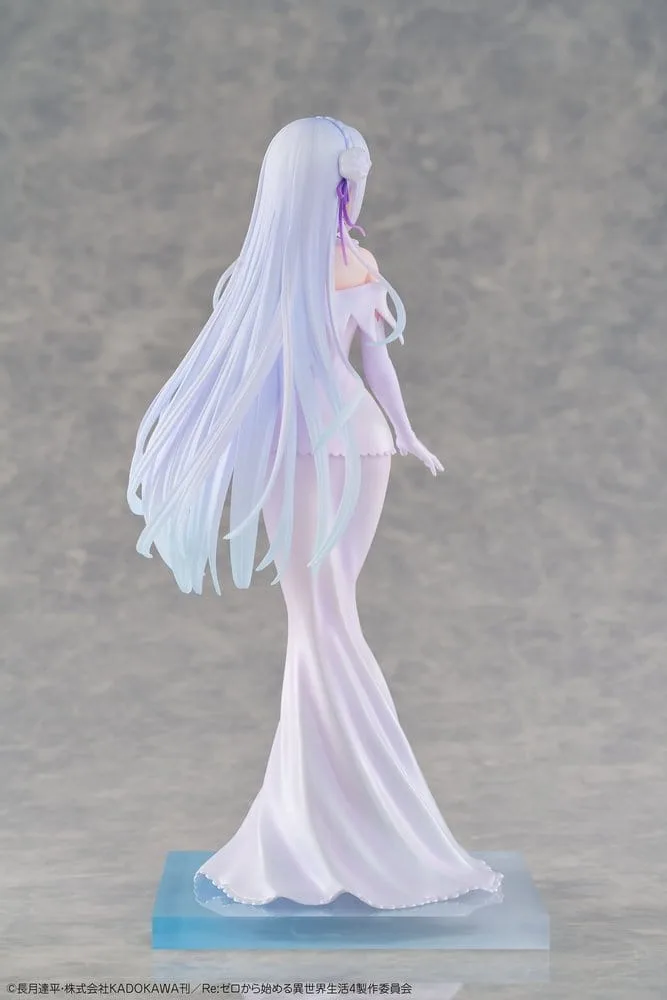 Re:ZERO Figure – Emilia Wedding Dress 24 cm 6
